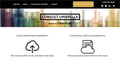 Desktop Screenshot of consultumbrella.com